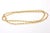 Modern Vintage Gold Plated Spiral Chain Wrap Long Necklace For Sale - Image 3 of 8