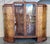 Art Deco Cathedral Display Cabinet with Ebonized Base, Vitrine, circa 1930 For Sale - Image 17 of 18