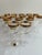 Vintage 1970s Lenox "Autumn" Pattern Set of Fifteen (15) Crystal Wine Glasses With Gold Band Encrusted 7.5" High - Set of 15 For Sale - Image 10 of 17