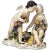 Model 2372 Rococo Cherubs Cupids Figurines with Flowers by Kaendler for Meissen For Sale