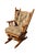 Bring timeless comfort and classic American craftsmanship into your home with this beautifully made vintage solid wood...