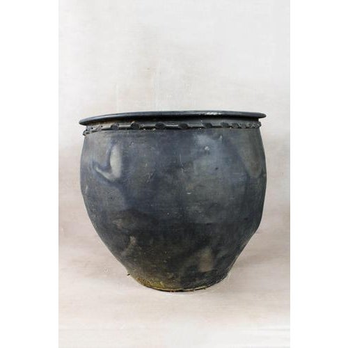 Vintage Dark Nº 6 Pot For Sale - Image 3 of 5