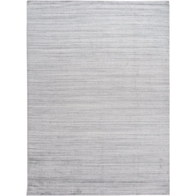 21st Century Contemporary Solid Wool Rug For Sale - Image 13 of 13