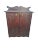 Antique Country Mahogany Stained Cabinet, 19th Century For Sale - Image 12 of 12