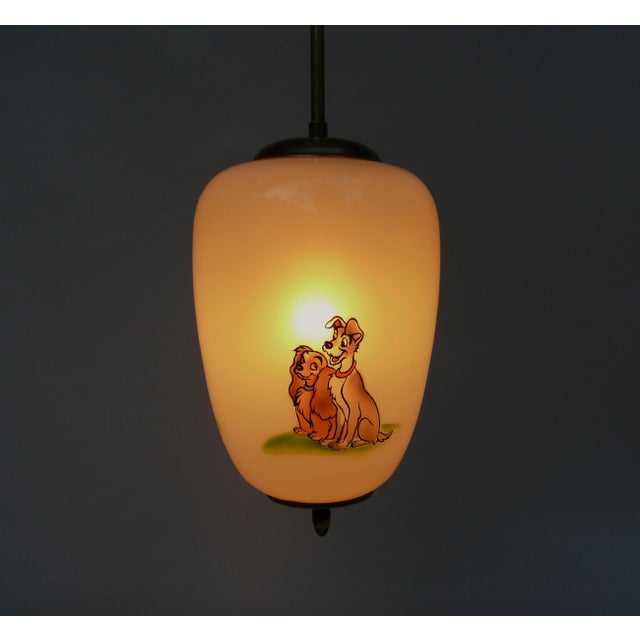 1950s Vintage Pendant Light from Doria Leuchten, 1950s For Sale - Image 5 of 18