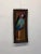 Mid-Century Brazilian Modern wall art tapestry of a colorful Parrot by Eila Ampula, Brazil.