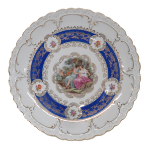 Oscar Schlegelmilch Cameo Germany Hand Painted Porcelain Decorative Plate 4665b