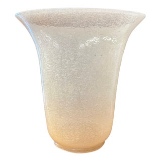 Large Vintage Murano Glass Vase, 1930s For Sale