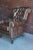 Late 20th Century Leather Tufted Chair and Ottoman For Sale - Image 5 of 12