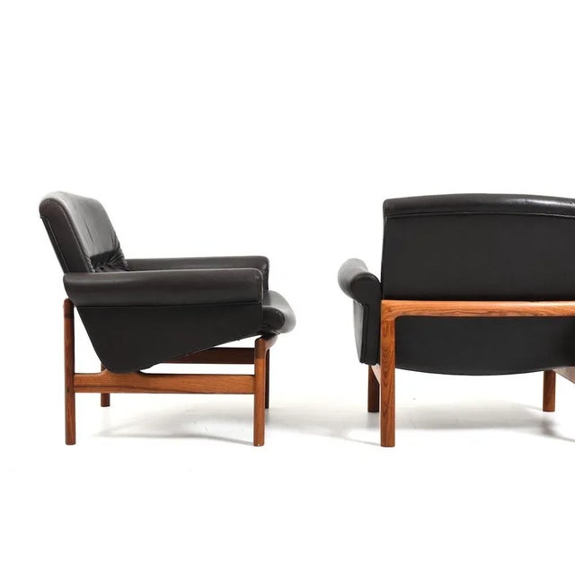 1960s Easy Chairs by Sven Ellekær for Søren Willadsen, 1960s, Set of 4 For Sale - Image 5 of 13