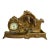 Antique Jennings Brothers Equestrian Horse Desk Clock & Divided Tray, j.b. 282 For Sale