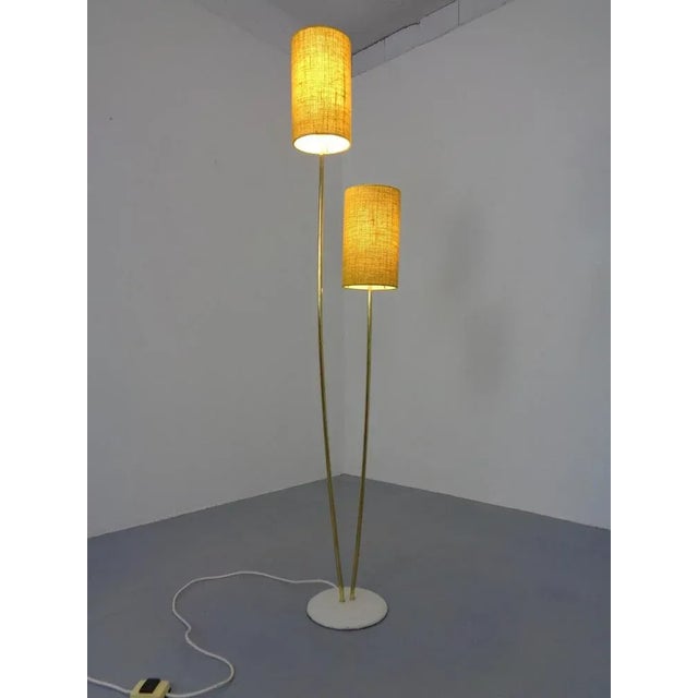 Mid-Century Italian Floor Lamp with Two Lanterns, 1950s For Sale - Image 10 of 18
