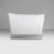 Textile Valentina Chair with Ottoman by Carla Venosta for Cinova, Set of 2 For Sale - Image 7 of 18