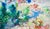 1990s Rainbow Crackle - Abstract Expressionist Composition in Acrylic by Charles David Francis For Sale - Image 5 of 11