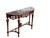 Brown Early 20th Century Jacobean Style Marble Top Console Table For Sale - Image 8 of 16