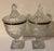 Antique 19th Century George III Anglo Irish Cut Crystal Glass Chestnut Urns - a Pair For Sale - Image 12 of 12