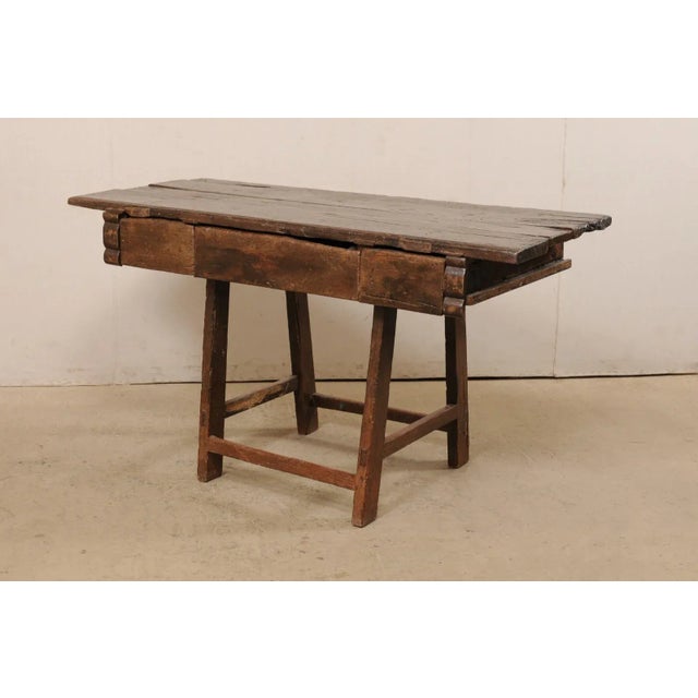 Brown 18th Century Brazilian Peroba Wood Console Table For Sale - Image 8 of 12