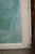 1950s Vintage Large Green Blue & White Slag Glass 6 Pane Window Panel From Va Church For Sale - Image 5 of 18