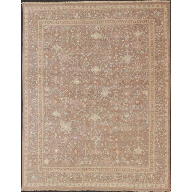 Keivan Woven Arts Large Hand-Knotted Wool Amritsar Rug 12'9 X 15'9 For Sale - Image 13 of 13