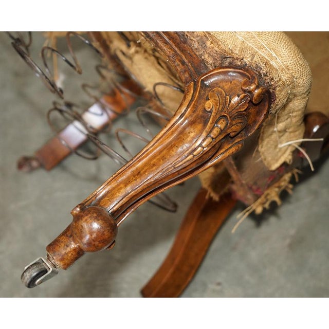 Antique Victorian Medallion Back Chair For Sale - Image 16 of 17