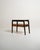 1950s Scandinavian Teak and Dark Wood Bedside Table, 1950s For Sale - Image 5 of 11