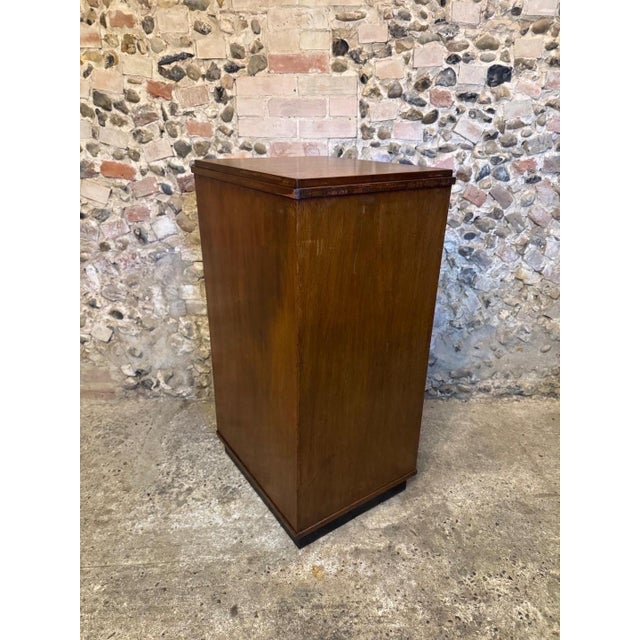 Vintage Industrial Wooden Filing Drawers, 1930s For Sale - Image 17 of 18