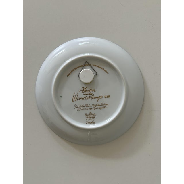 1970s No. VIII Aladdin Plate by Bjørn Wiinblad for Rosenthal, 1970s For Sale - Image 5 of 6