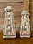 Vintage Handcrafted Coastal Seashell Encrusted Plaster Obelisk Candleholders, Pair For Sale - Image 11 of 12