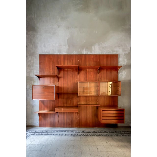 Sistema Reale Modular Bookshelf by Poul Cadovius for Cado, 1960s For Sale - Image 9 of 9
