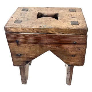 Spanish Milking Stool C Late 1900 For Sale