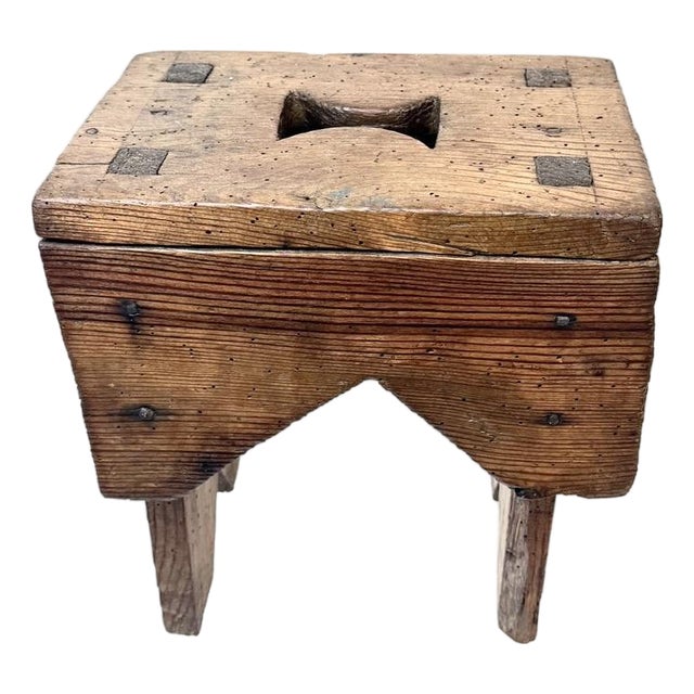 Spanish Milking Stool C Late 1900 For Sale