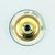 1960s Mid-Century Modern Amber Bubble Glass Flush Mount by Helena Tynell for Limburg, Germany For Sale - Image 9 of 9