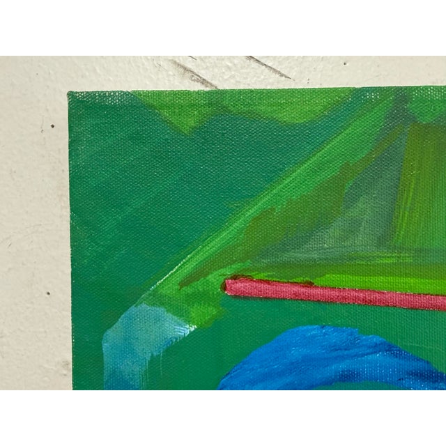 Abstract Acrylic on Canvas, Circa 2009 For Sale - Image 10 of 12