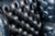 Navy Blue Vintage Tufted Leather Chesterfield Armchair in Blue For Sale - Image 8 of 15