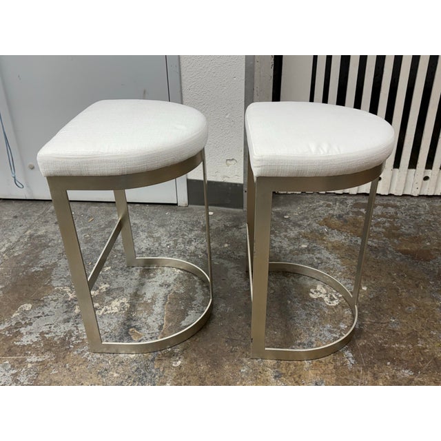 Uttermost Uttermost Ivanna Counter Stools, Pair For Sale - Image 4 of 12