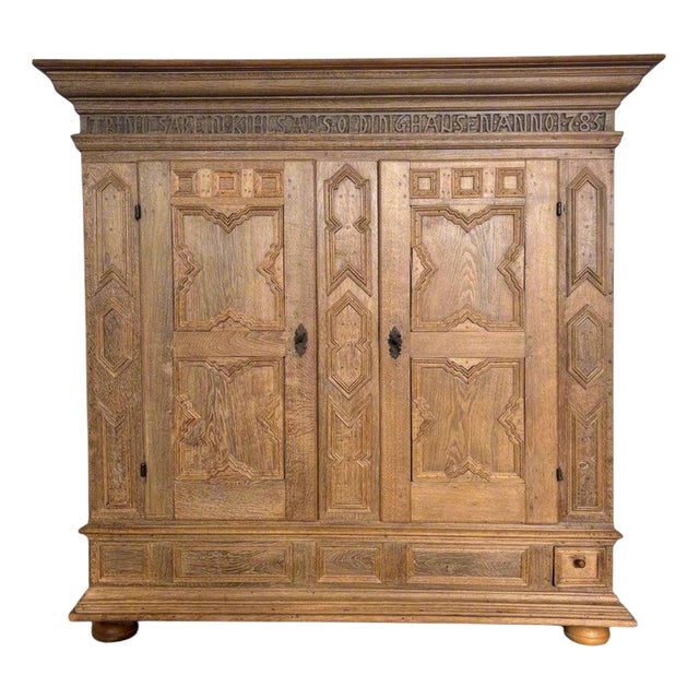 Antique Hall Cupboard, 1700s For Sale