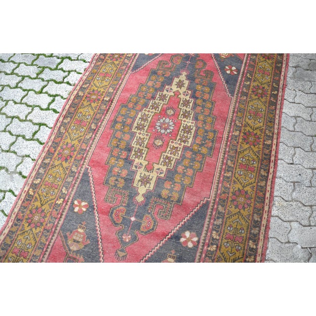 1960s 1960s Oushak Wool Handmade Rug For Sale - Image 5 of 11