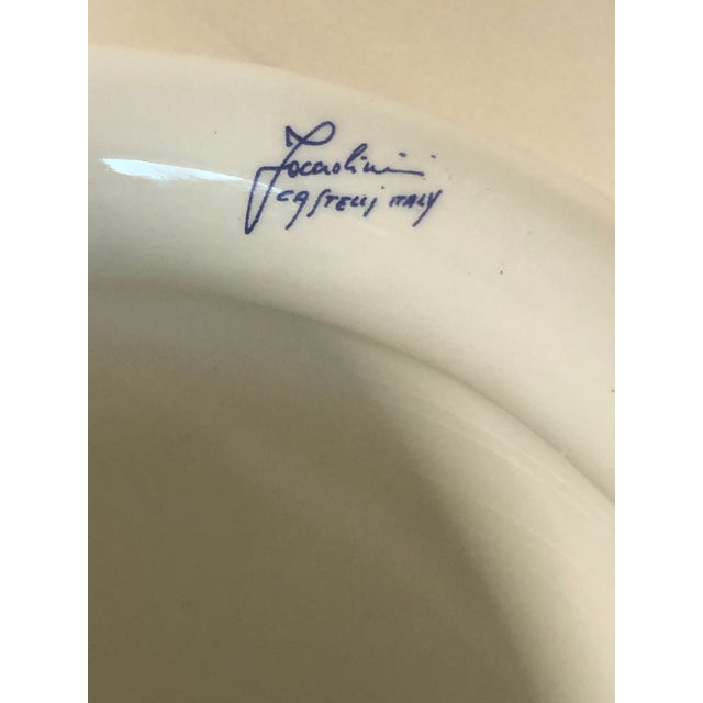 Italian Facciolini Yellow Rose Cachepot For Sale - Image 6 of 8