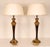 French Vintage Table Lamps – Pair – Brown & Gold Baroque Style – 1980s Add timeless French elegance to your interior with...