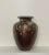 1920s Antique Abstract Asian Raku Ceramic Pottery Vase in Celadon, Camel, Chocolate Brown For Sale - Image 5 of 12