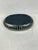 Plastic Vintage Black and White Oval Shaped Lidded Box For Sale - Image 7 of 8