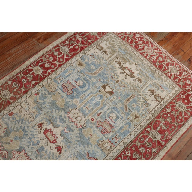 Persian Early 20th Century Persian Malayer Rug - 4' x 6'10" For Sale - Image 3 of 8