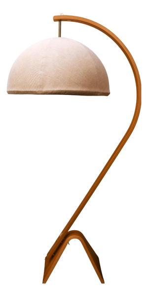 Norwegian Pine Floor Lamp from Ideas, 1980s