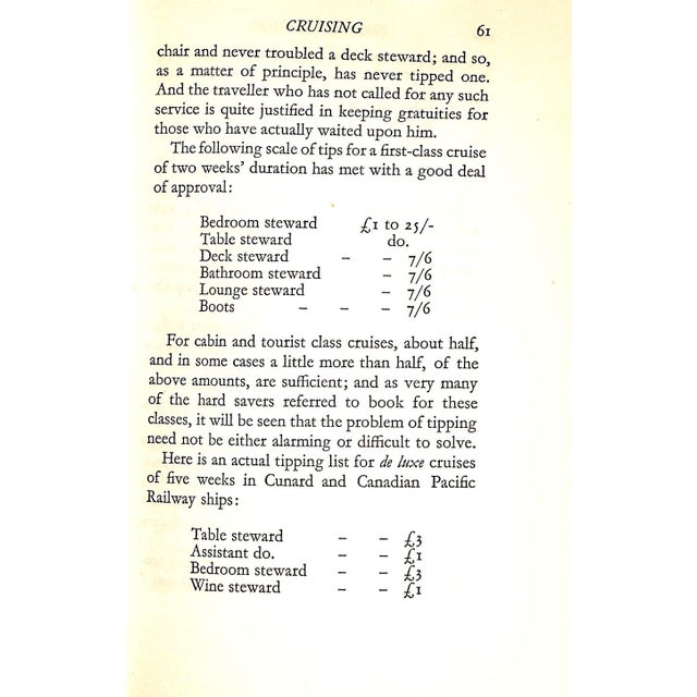 1930s "Tips on Tipping by Experienced Hands" 1933 Experienced Hands For Sale - Image 5 of 7