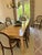 Postmodern Vintage Set of 10 Century Furniture Postmodern Dining Armchairs in Florentine Rose For Sale - Image 3 of 14