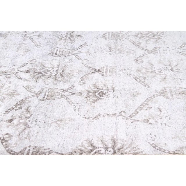 Pasargad Home Transitional Lamb's Wool Area Rug, 6' 0" X 8'11", Beige For Sale - Image 4 of 6