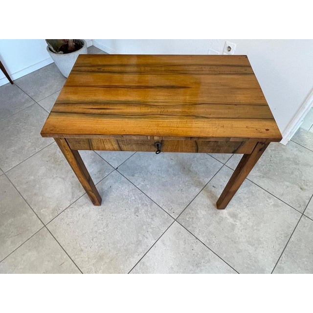 Biedermeier Stamp Side Table For Sale - Image 4 of 12