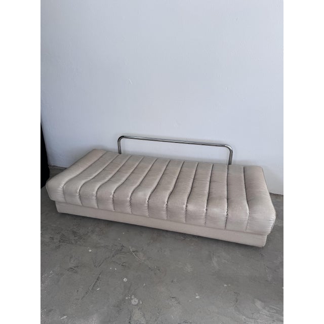 Beige DS-85 Sofa or Daybed in Cotton-Linen from de Sede, 1970s For Sale - Image 8 of 18