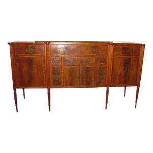 Antique American Federal Mahogany Sideboard Boston Circa 1810