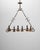 20th Century French Gothic Revival Metal Torch Chandelier For Sale - Image 4 of 18